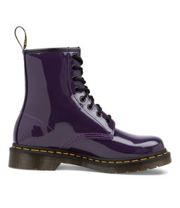 1460 8 EYE BOOT BLACKCURRANT PATENT LEATHER