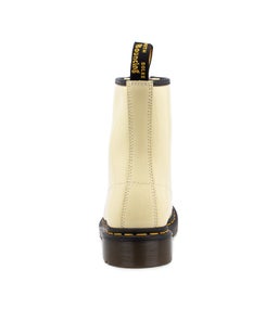 1460 8 EYE BOOT TOIL CREAM PATENT LEATHER