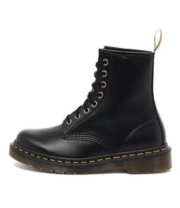 1460 VEGAN 8 EYE BOOT BLACK VEGAN LEATHER