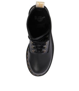1460 VEGAN 8 EYE BOOT BLACK VEGAN LEATHER