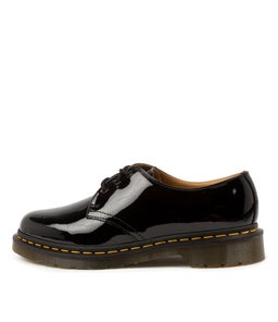 1461 3 EYE SHOE BLACK PATENT LEATHER