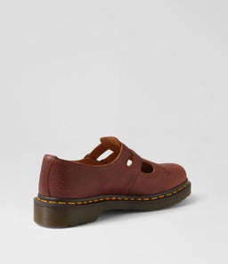 8065 MARY JANE CASHEW LEATHER