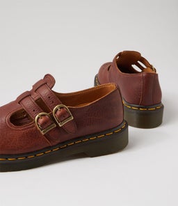 8065 MARY JANE CASHEW LEATHER