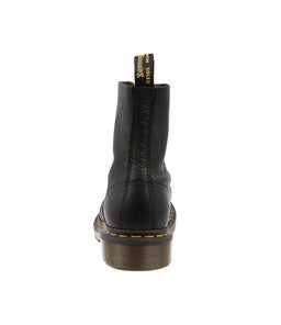 PASCAL 8 EYE BOOT BLACK LEATHER