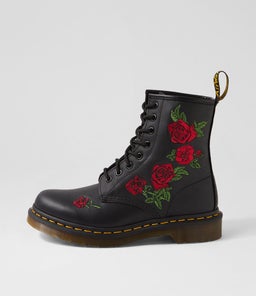 1460 VONDA BLACK LEATHER