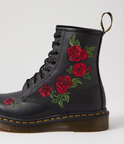 1460 VONDA BLACK LEATHER