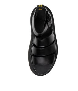 CLARISSA II BLACK LEATHER