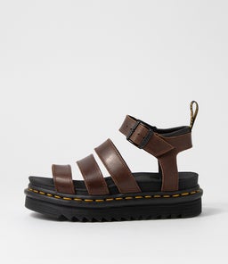 BLAIRE DM DARK BROWN LEATHER