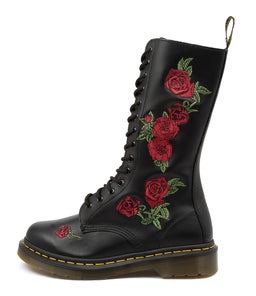 1914 VONDA DM BLACK LEATHER