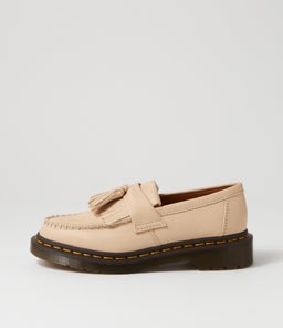 ADRIAN TASSEL LOAFER DM PARCHMENT BEIGE LEATHER