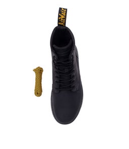 COMBS LEATHER DM BLACK LEATHER