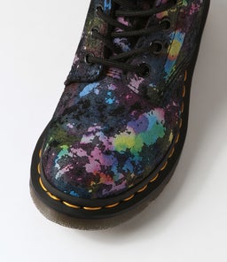 1460 PASCAL 8 EYE BOOT DM RAINBOW BURST SUEDE