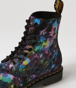 1460 PASCAL 8 EYE BOOT DM RAINBOW BURST SUEDE