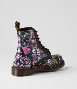1460 PASCAL 8 EYE BOOT DM VINTAGE FLORAL PRINT LEATHER