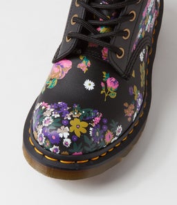 1460 PASCAL 8 EYE BOOT DM VINTAGE FLORAL PRINT LEATHER