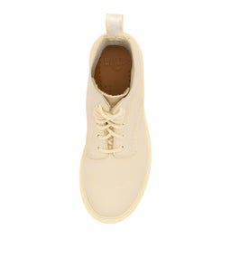 1460 PASCAL 8 EYE BOOT DM TOIL CREAM LEATHER