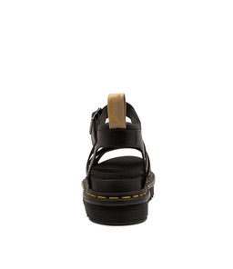 BLAIRE VEGAN SANDAL DM BLACK FELIX RUB OFF SMOOTH