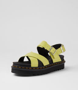 VOSS II SANDAL DM LIME GREEN PATENT LEATHER