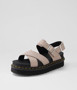 VOSS II SANDAL DM VINTAGE TAUPE LEATHER