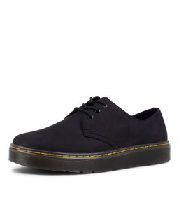 THURSTON 3 EYE SHOE DM BLACK NUBUCK
