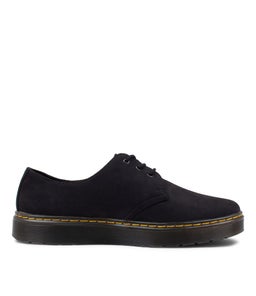 THURSTON 3 EYE SHOE DM BLACK NUBUCK