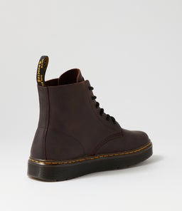 THURSTON CHUKKA 6 EYE DM DARK BROWN CRAZYHORSE LEATHER