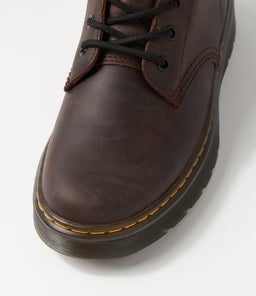 THURSTON CHUKKA 6 EYE DM DARK BROWN CRAZYHORSE LEATHER
