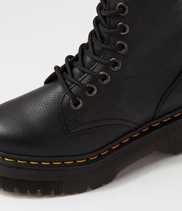 JADON III DM BLACK PISA LEATHER