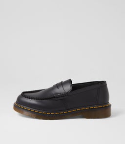 PENTON LOAFER DM BLACK SMOOTH LEATHER