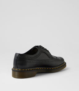 3989 YS BROGUE DM BLACK LEATHER