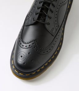 3989 YS BROGUE DM BLACK LEATHER