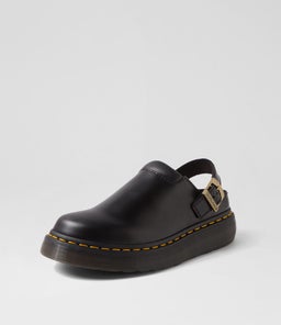 ARCHIVE MULE ATLAS DM BLACK LEATHER