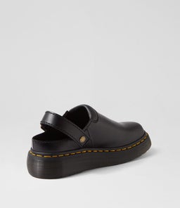 ARCHIVE MULE ATLAS DM BLACK LEATHER