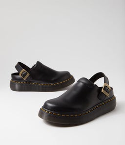 ARCHIVE MULE ATLAS DM BLACK LEATHER