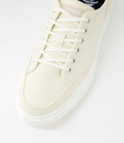 BROOKLINE CANVAS 6 TIE SHOE DM OFF WHITE CANVAS
