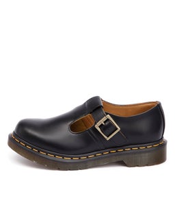 POLLEY MARY JANE BLACK SMOOTH LEATHER