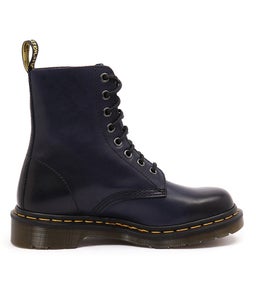 PASCAL 8 EYE BOOT NAVY LEATHER