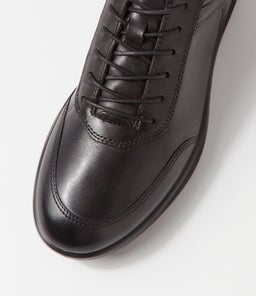 207124 AQUET EK BLACK LEATHER