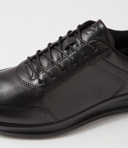 207124 AQUET EK BLACK LEATHER