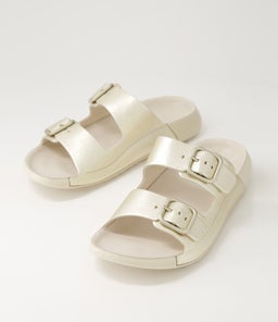 206833 ECCO 2ND COZMO W EK PURE WHITE GOLD LEATHER