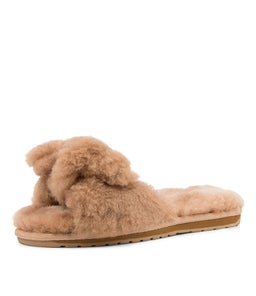 NALEDI EM CAMEL SHEEPSKIN