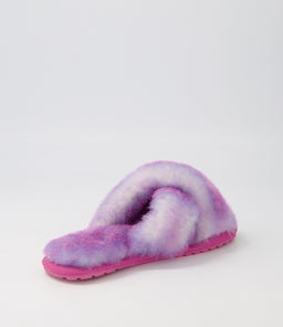 W12688 MAYBERRY TINGE EM DEEP PINK SHEEPSKIN