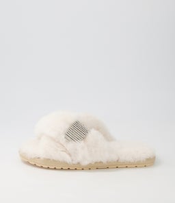 W12768 MAYBERRY CRYSTAL EM NATURAL SHEEPSKIN