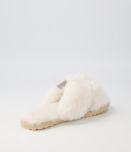 W12768 MAYBERRY CRYSTAL EM NATURAL SHEEPSKIN