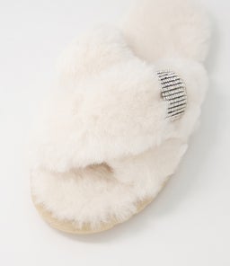 W12768 MAYBERRY CRYSTAL EM NATURAL SHEEPSKIN