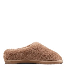 W12583 JOY TEDDY EM CAMEL SHEEPSKIN