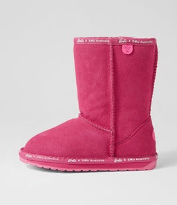 BARBIE WALLABY LO TOT EM BARBIE PINK SUEDE