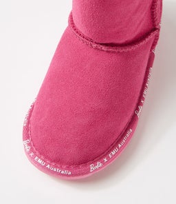 BARBIE WALLABY LO TOT EM BARBIE PINK SUEDE