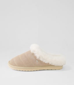 W12992 VIRGINIA EM MACADAMIA SHEEPSKIN