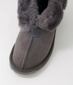 WP10532 PLATINUM ALBANY EM CHARCOAL SHEEPSKIN